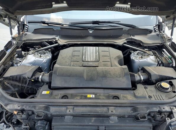 SALWR2RV7KA827039 2019 LAND ROVER RANGE Silver Vista del compartimento del motor