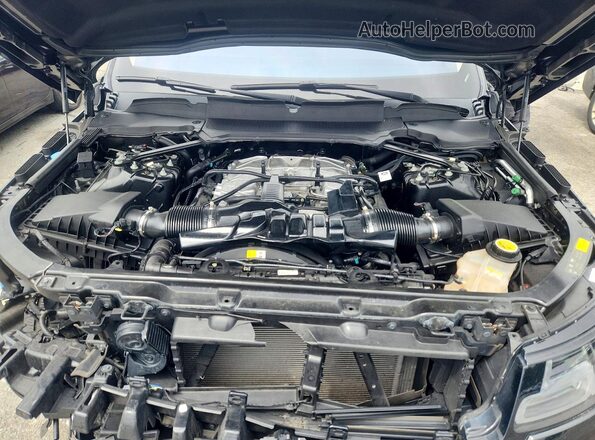 SALWR2RV8KA842987 2019 LAND ROVER RANGE Black ძრავის განყოფილების ხედი