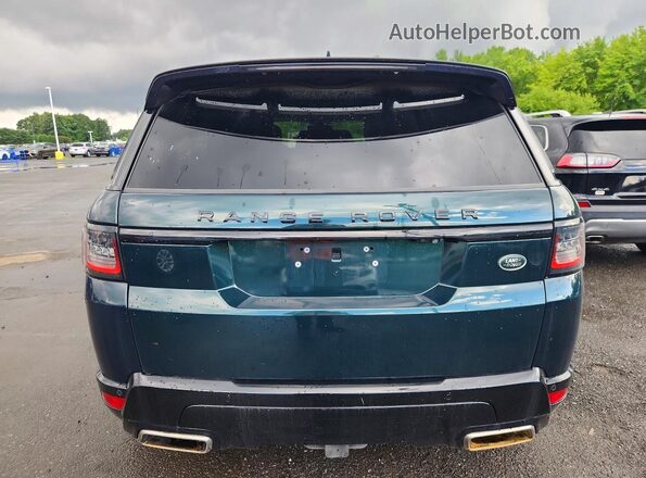 SALWR2RY2LA700923 2020 LAND ROVER RANGE Green უკანა ხედი