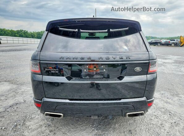 SALWR2SE1MA756644 2021 LAND ROVER RANGE Black უკანა ხედი