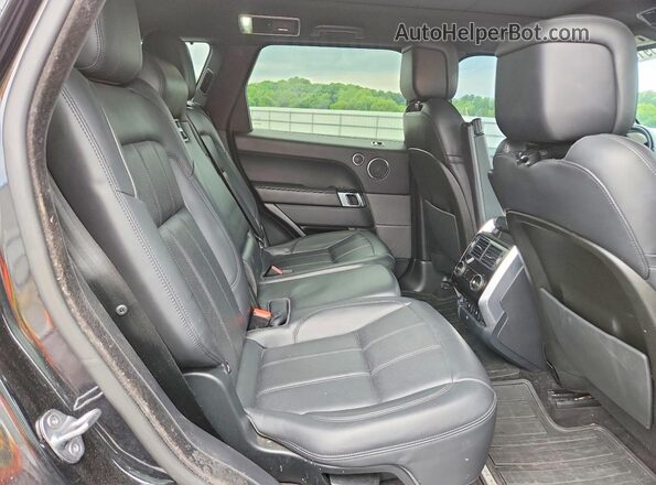 SALWR2SE1MA756644 2021 LAND ROVER RANGE Black უკანა სალონის ხედი