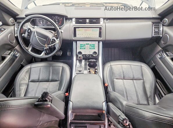 SALWR2SE1MA756644 2021 LAND ROVER RANGE Black წინა პანელის ხედი