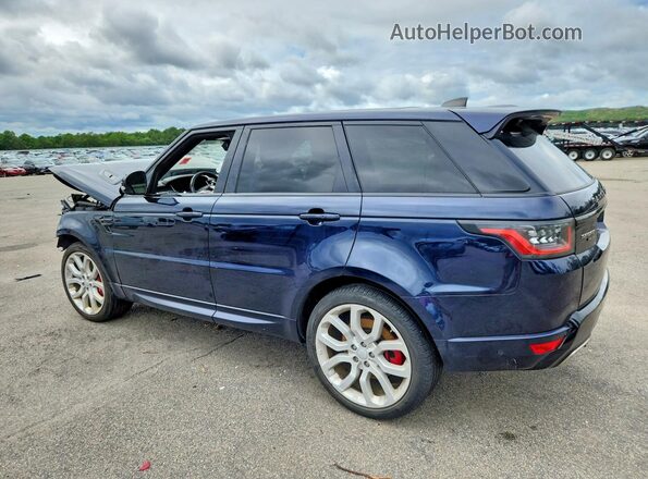 SALWR2SE2MA768429 2021 LAND ROVER RANGE Blue Задня ліва чверть