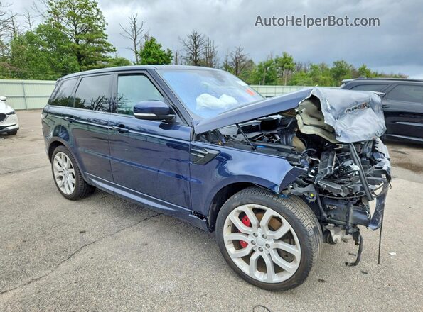 SALWR2SE2MA768429 2021 LAND ROVER RANGE Blue Передня права чверть