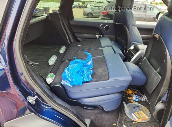 SALWR2SE2MA768429 2021 LAND ROVER RANGE Blue Вид задньої частини салону