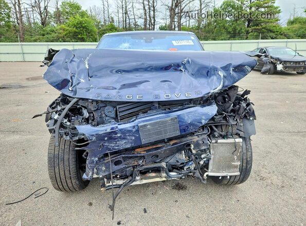 SALWR2SE2MA768429 2021 LAND ROVER RANGE Blue Вид спереду