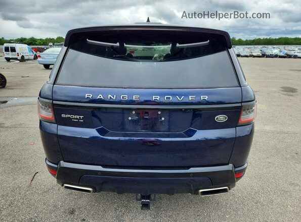 SALWR2SE2MA768429 2021 LAND ROVER RANGE Blue Вид ззаду