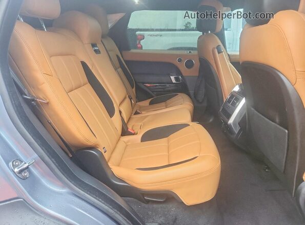 SALWR2SE3MA759268 2021 LAND ROVER RANGE Gray Սալոնի հետևի տեսք