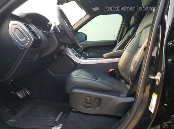SALWR2SE3NA228430 2022 LAND ROVER RANGE Black Widok wnętrza z przodu