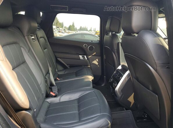 SALWR2SE3NA228430 2022 LAND ROVER RANGE Black Widok wnętrza z tyłu