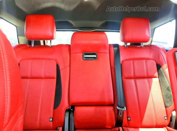 SALWR2SE7LA710685 2020 LAND ROVER RANGE Black Հետևի նստատեղերի տեսք