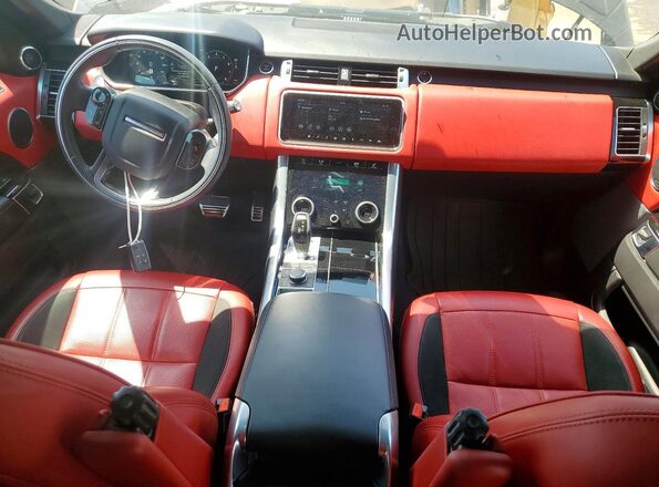 SALWR2SE7LA710685 2020 LAND ROVER RANGE Black Առջևի վահանակի տեսք
