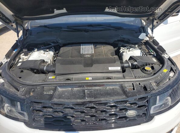 SALWR2SE7MA768975 2021 LAND ROVER RANGE White Engine compartment view