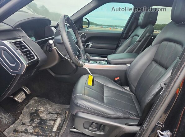 SALWR2SE8LA714583 2020 LAND ROVER RANGE Black Front interior view