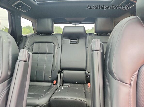 SALWR2SE8LA714583 2020 LAND ROVER RANGE Black Rear seats view