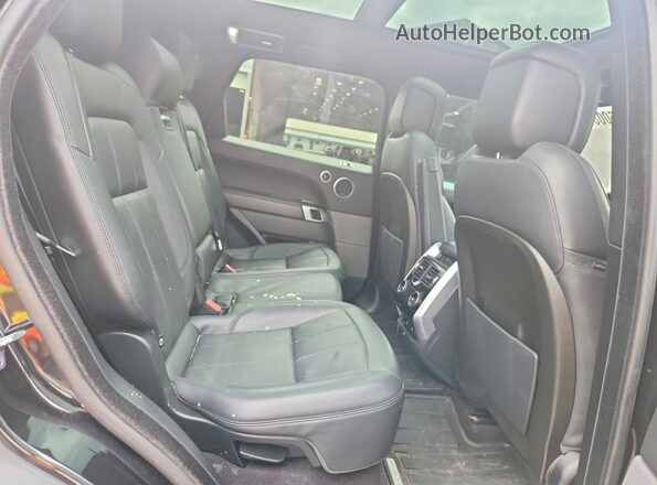 SALWR2SE8LA714583 2020 LAND ROVER RANGE Black Rear interior view