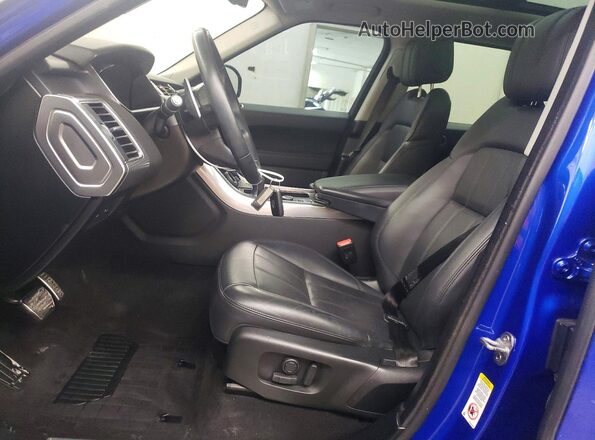 SALWR2SE9NA239609 2022 LAND ROVER RANGE Blue Вид салону спереду