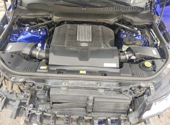 SALWR2SE9NA239609 2022 LAND ROVER RANGE Blue Вид підкапотного простору