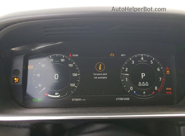 SALWR2SU0LA715413 2020 LAND ROVER RANGE White 