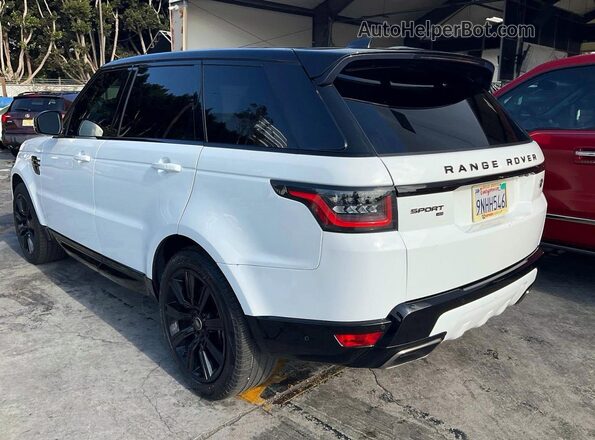 SALWR2SU0MA773071 2021 LAND ROVER RANGE White Задня права чверть