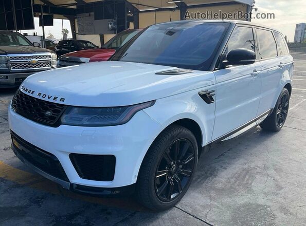 SALWR2SU0MA773071 2021 LAND ROVER RANGE White Задня ліва чверть
