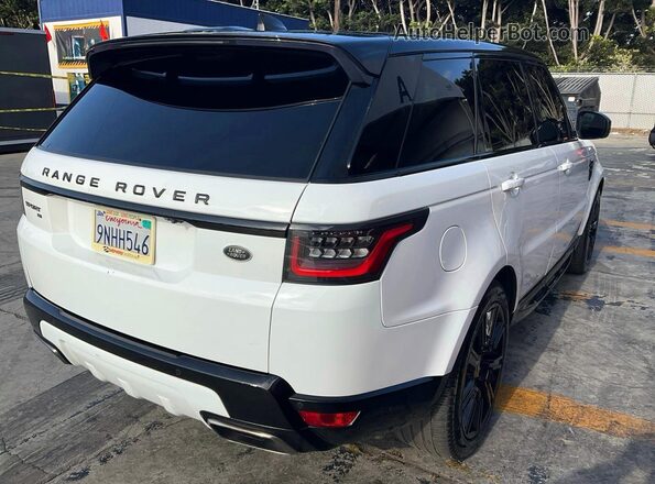 SALWR2SU0MA773071 2021 LAND ROVER RANGE White Передня права чверть