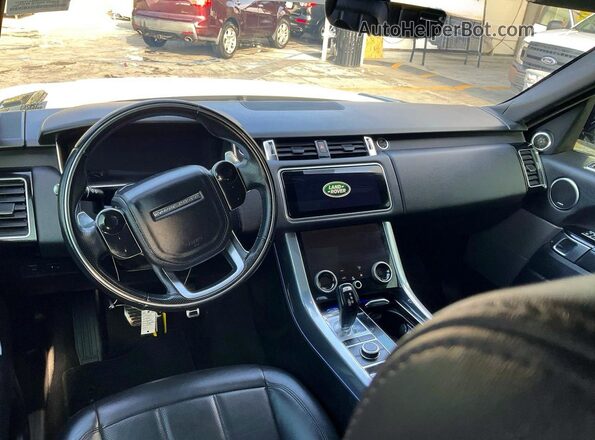 SALWR2SU0MA773071 2021 LAND ROVER RANGE White Вид щитка приладів