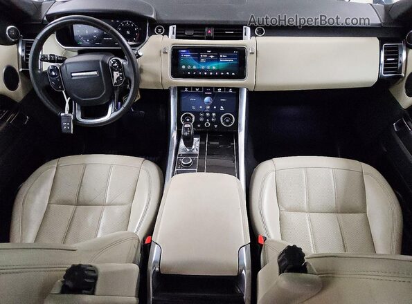 SALWR2SU1LA884095 2020 LAND ROVER RANGE Черный Вид панели приборов