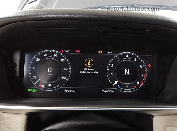 SALWR2SU1LA884095 2020 LAND ROVER RANGE Черный 