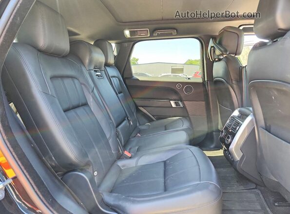 SALWR2SU1NA224142 2022 LAND ROVER RANGE Black Rear interior view