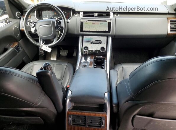 SALWR2SU2LA887944 2020 LAND ROVER RANGE Black წინა პანელის ხედი