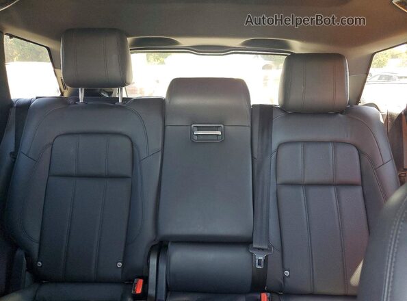 SALWR2SU2LA887944 2020 LAND ROVER RANGE Black უკანა სავარძლების ხედი