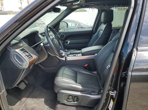 SALWR2SU2LA887944 2020 LAND ROVER RANGE Black წინა სალონის ხედი