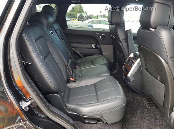 SALWR2SU2LA887944 2020 LAND ROVER RANGE Black უკანა სალონის ხედი