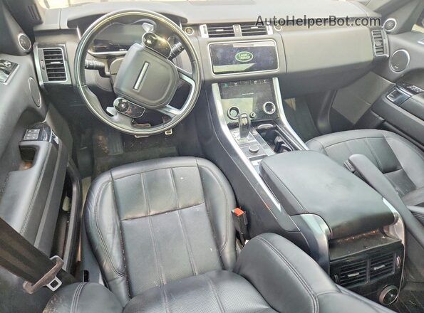 SALWR2SU2MA770866 2021 LAND ROVER RANGE Black Առջևի վահանակի տեսք