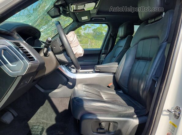 SALWR2SU3LA878413 2020 LAND ROVER RANGE White Вид салону спереду