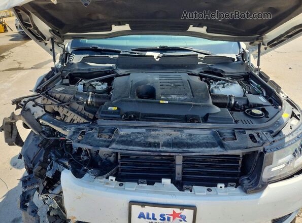 SALWR2SU3NA206841 2022 LAND ROVER RANGE White Вид підкапотного простору