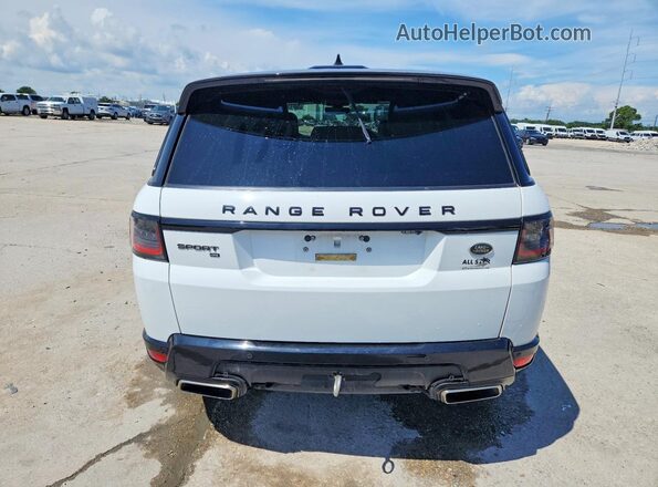 SALWR2SU3NA206841 2022 LAND ROVER RANGE White Вид ззаду