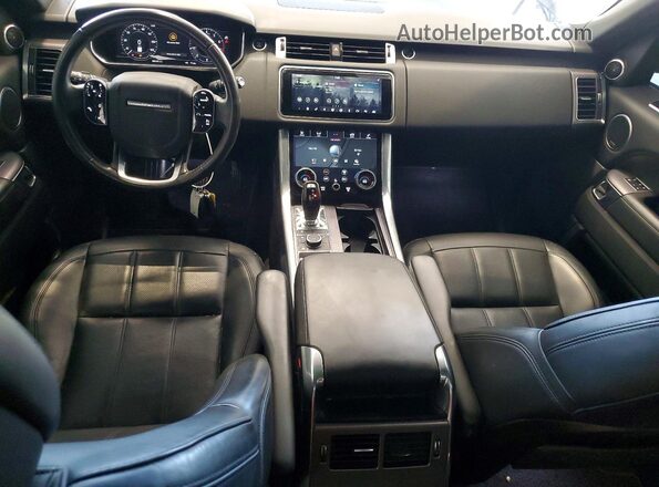 SALWR2SU5LA705170 2020 LAND ROVER RANGE Black Вид панелі приладів