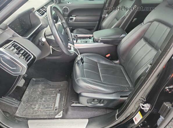 SALWR2SU5LA732868 2020 LAND ROVER RANGE Черный Вид салона спереди