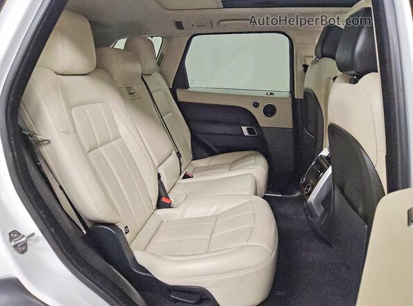 SALWR2SU5LA884522 2020 LAND ROVER RANGE White Widok wnętrza z tyłu