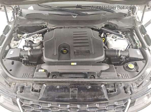 SALWR2SU5LA884522 2020 LAND ROVER RANGE White Widok komory silnika