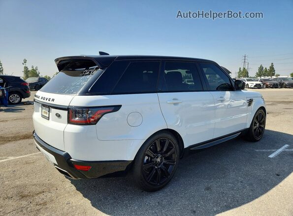 SALWR2SU7MA758311 2021 LAND ROVER RANGE White Trasero derecho