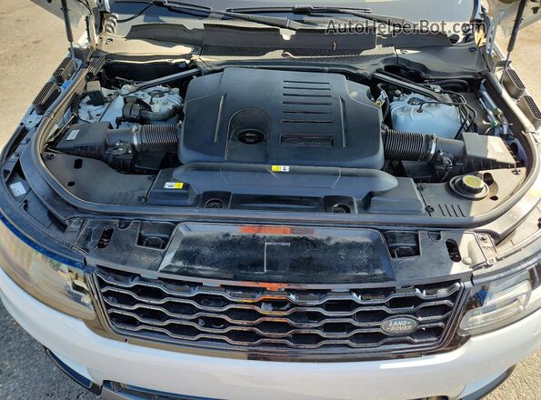 SALWR2SU7MA758311 2021 LAND ROVER RANGE White Vista interior trasera