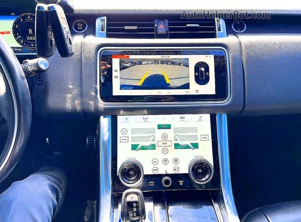 SALWR2SUXMA785034 2021 LAND ROVER RANGE Black Vista de los asientos traseros