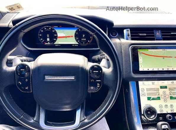 SALWR2SUXMA785034 2021 LAND ROVER RANGE Black Vista interior delantera