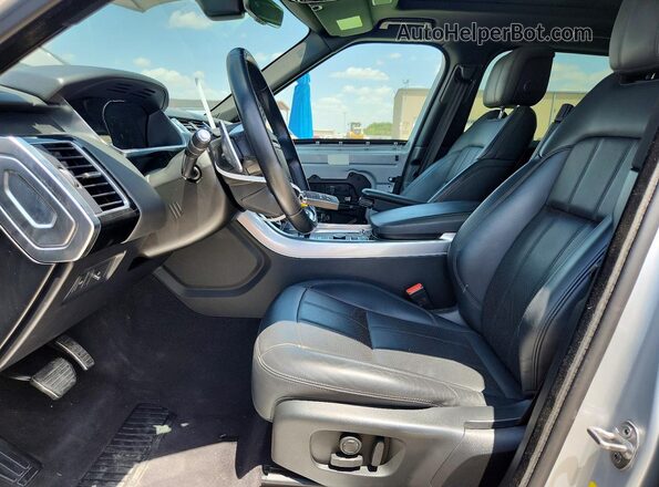 SALWR2SUXNA218761 2022 LAND ROVER RANGE Silver Vista interior delantera