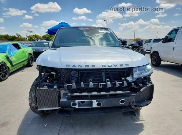 SALWR2SUXNA218761 2022 LAND ROVER RANGE Silver Vista frontal