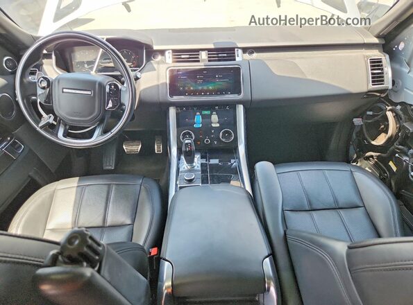 SALWR2SUXNA218761 2022 LAND ROVER RANGE Silver Vista del salpicadero