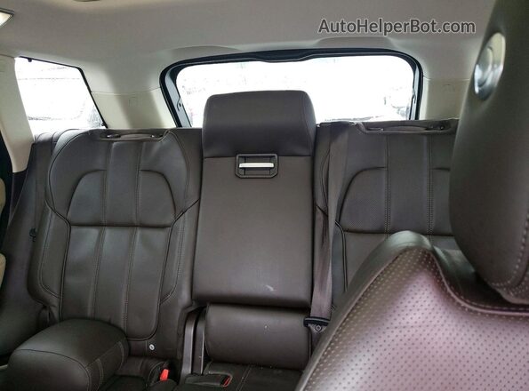 SALWR2VF0GA633569 2016 LAND ROVER RANGE Black Вид задніх сидінь